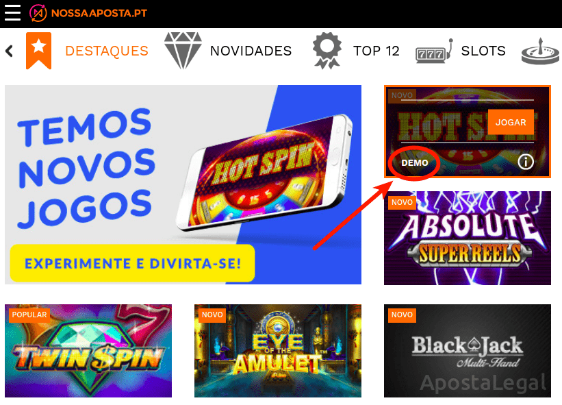 casino nossaaposta jogos grátis