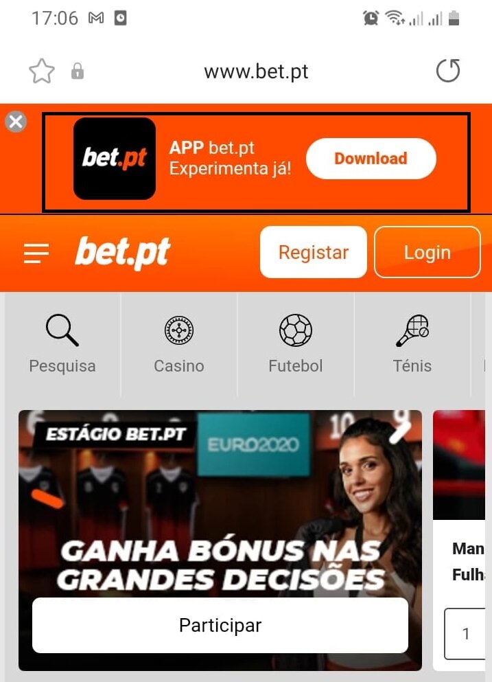 Bet.pt App Download