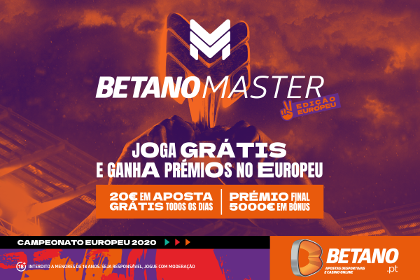 Apostar no Euro 2020 - Betano Master