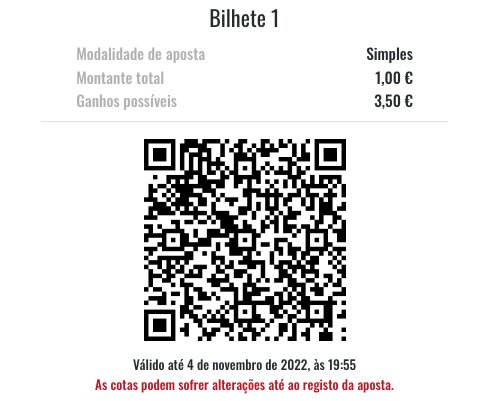 qr gerado no Placard