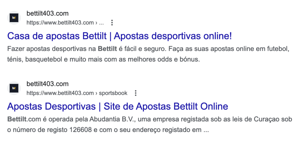 links de redireccionamento para o site da Bettilt